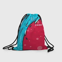 Рюкзак-мешок Water Elemental - Дух воды, цвет: 3D-принт