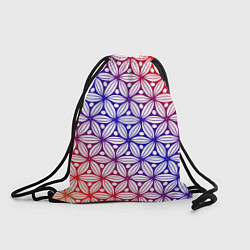 Рюкзак-мешок Абстрактный узор 2, цвет: 3D-принт