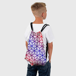 Рюкзак-мешок Абстрактный узор 2, цвет: 3D-принт — фото 2