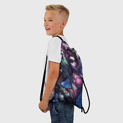 Рюкзак-мешок Ориана, цвет: 3D-принт — фото 2