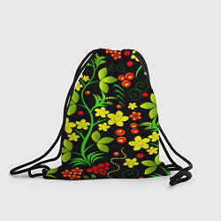 Рюкзак-мешок Natural flowers, цвет: 3D-принт