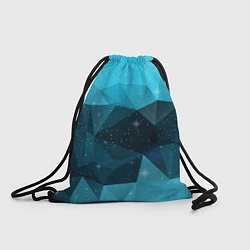 Рюкзак-мешок PolyBlue Star, цвет: 3D-принт