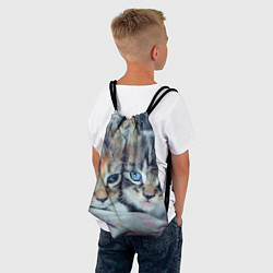 Рюкзак-мешок Котята, цвет: 3D-принт — фото 2