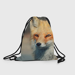 Рюкзак-мешок Лисица, цвет: 3D-принт