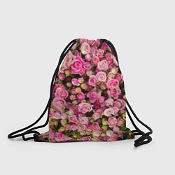 Рюкзак-мешок Розовый рай, цвет: 3D-принт
