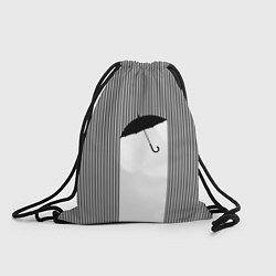 Рюкзак-мешок Дождь, цвет: 3D-принт