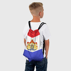 Рюкзак-мешок Флаг и герб Голландии, цвет: 3D-принт — фото 2