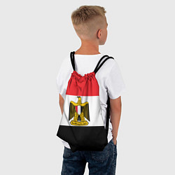Рюкзак-мешок Флаг и герб Египта, цвет: 3D-принт — фото 2