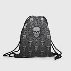 Рюкзак-мешок Black Milk: Skulls, цвет: 3D-принт