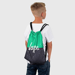 Рюкзак-мешок Gray Green, цвет: 3D-принт — фото 2