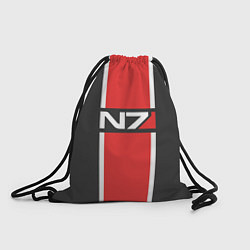 Рюкзак-мешок Mass Effect: N7, цвет: 3D-принт