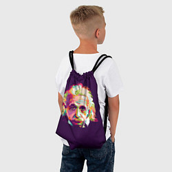 Рюкзак-мешок Альберт Эйнштейн: Арт, цвет: 3D-принт — фото 2