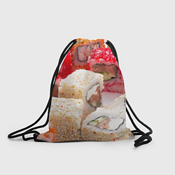Рюкзак-мешок Роллы, цвет: 3D-принт