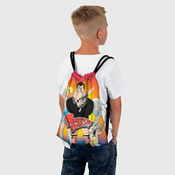 Рюкзак-мешок American Dad, цвет: 3D-принт — фото 2