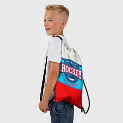 Рюкзак-мешок Hockey Russia, цвет: 3D-принт — фото 2