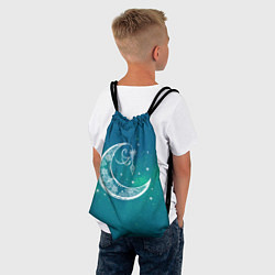 Рюкзак-мешок Луна, цвет: 3D-принт — фото 2