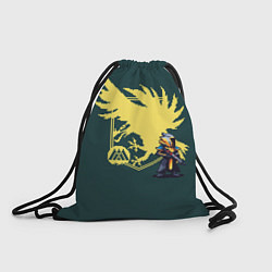 Рюкзак-мешок Destiny: Yellow Symbol, цвет: 3D-принт