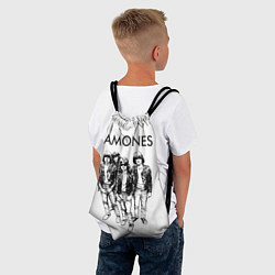 Рюкзак-мешок Ramones Party, цвет: 3D-принт — фото 2