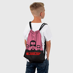 Рюкзак-мешок Группа Depeche Mode, цвет: 3D-принт — фото 2