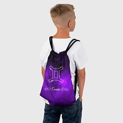 Рюкзак-мешок Близнецы, цвет: 3D-принт — фото 2