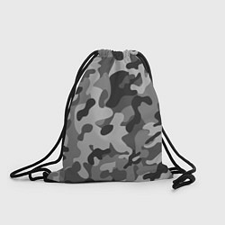Рюкзак-мешок Ночной Камуфляж 1, цвет: 3D-принт