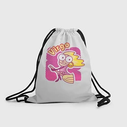 Рюкзак-мешок Дева: Virgo, цвет: 3D-принт