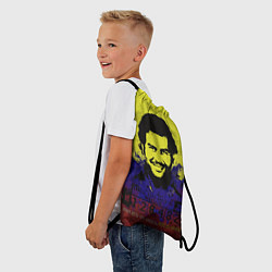Рюкзак-мешок Пабло Эскобар, цвет: 3D-принт — фото 2