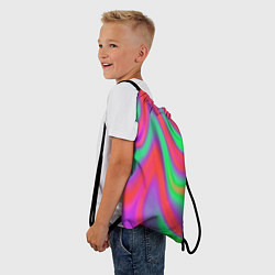 Рюкзак-мешок Глянцевые краски, цвет: 3D-принт — фото 2