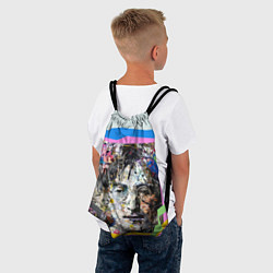 Рюкзак-мешок John Lennon: Abstraction, цвет: 3D-принт — фото 2