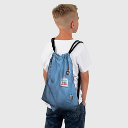 Рюкзак-мешок Костюм врача, цвет: 3D-принт — фото 2