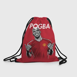 Рюкзак-мешок FC MU: Pogba, цвет: 3D-принт