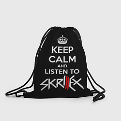 Мешок для обуви Keep Calm & Skrillex