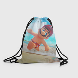 Рюкзак-мешок Super Mario Summer Odyssey, цвет: 3D-принт