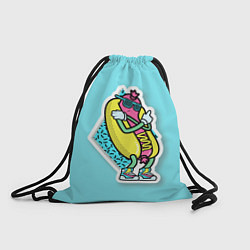 Рюкзак-мешок Хот-Дог, цвет: 3D-принт