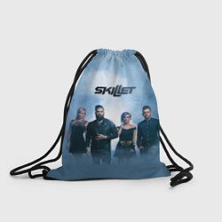 Рюкзак-мешок Skillet: Smoke, цвет: 3D-принт