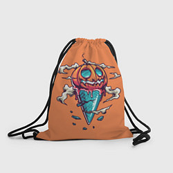 Рюкзак-мешок Тыквенное мороженое, цвет: 3D-принт