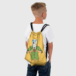 Рюкзак-мешок Влюбленный мистер медведь, цвет: 3D-принт — фото 2