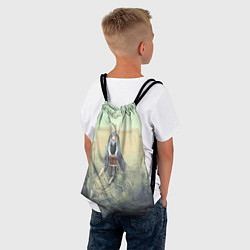 Рюкзак-мешок Вокалоид, цвет: 3D-принт — фото 2