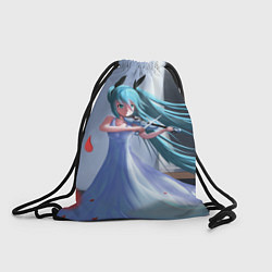 Рюкзак-мешок Vocaloid, цвет: 3D-принт