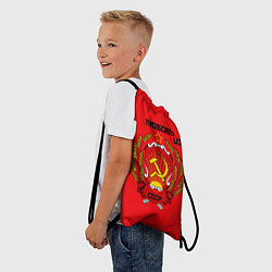 Рюкзак-мешок Любовь из СССР, цвет: 3D-принт — фото 2