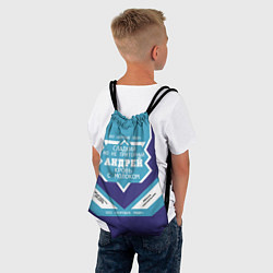 Рюкзак-мешок Андрей сладкий, цвет: 3D-принт — фото 2