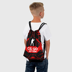 Рюкзак-мешок CS:GO - Артём, цвет: 3D-принт — фото 2