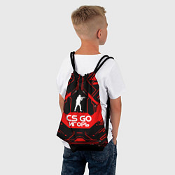 Рюкзак-мешок CS:GO - Игорь, цвет: 3D-принт — фото 2