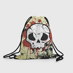 Рюкзак-мешок Уличный череп, цвет: 3D-принт