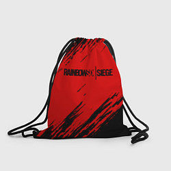 Рюкзак-мешок R6S: Red Style, цвет: 3D-принт