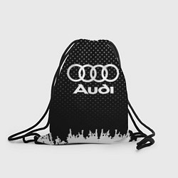 Рюкзак-мешок Audi: Black Side, цвет: 3D-принт