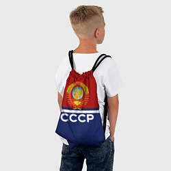 Рюкзак-мешок СССР: Спортсмен, цвет: 3D-принт — фото 2