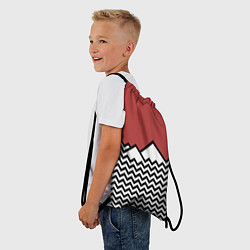 Рюкзак-мешок Горы Твин Пикс, цвет: 3D-принт — фото 2