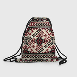 Рюкзак-мешок Славянский орнамент, цвет: 3D-принт