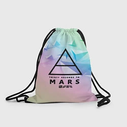 Рюкзак-мешок 30 Seconds to Mars, цвет: 3D-принт